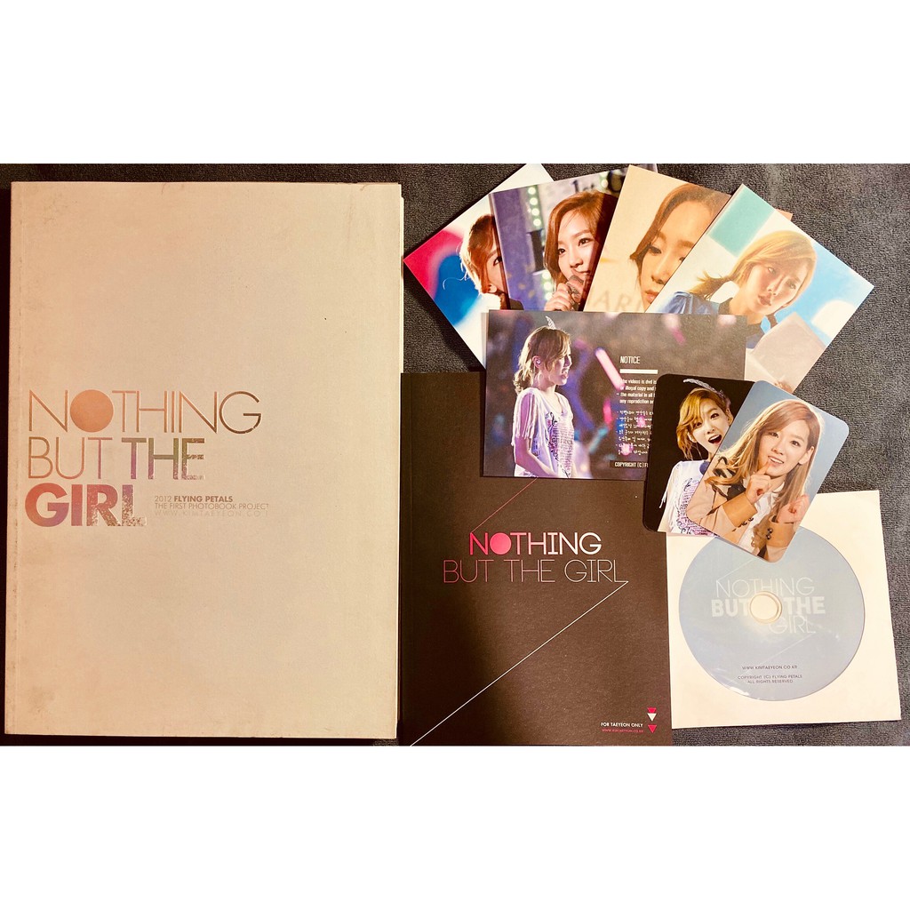 太妍 Flying Petals - The 1st Photobook: "Nothing But the Girl"