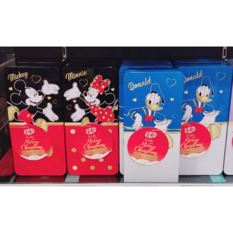 🎃米奇米妮迪士尼🎃現貨⚠️雀巢奇巧kitkat 巧克力🍫交換禮物 聖誕節🎄