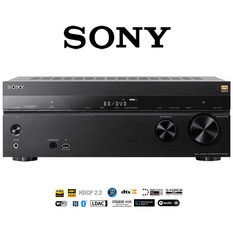 SONY 7.2聲道AV網路環繞擴大機 STR-DN1080