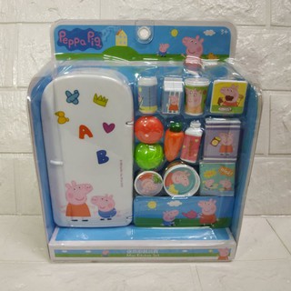 正版 佩佩豬迷你廚具玩具 粉紅豬小妹迷你冰箱 卡裝廚房玩具組 ST安全玩具 雷射商標授權 正版玩具