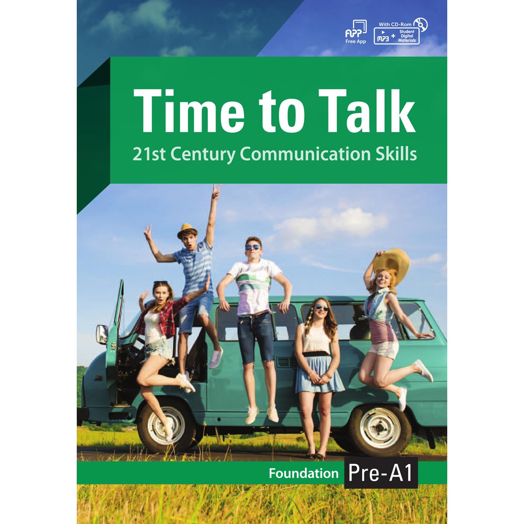 Time to Talk (Pre-A1/Foundation)(with CD-ROM)/Richard O'Neill 文鶴書店 Crane Publishing
