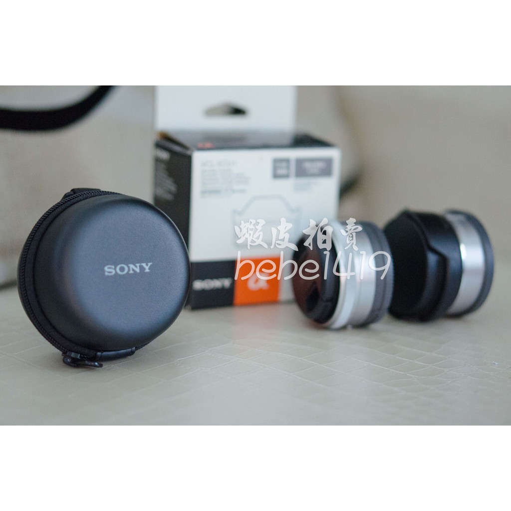 Sony E 16mm f2.8 定焦廣角(24mm)鏡+ VCL-ECU1 轉接環