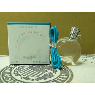 香親香愛～Hermes 愛馬仕 藍色橘采星光 7.5ml 女性淡香水 Eau des Merveilles Bleue