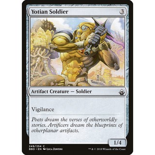 MTG 魔法風雲會 火線齊心 #249 [閃C] 佑天神將 Yotian Soldier ヨーティアの兵