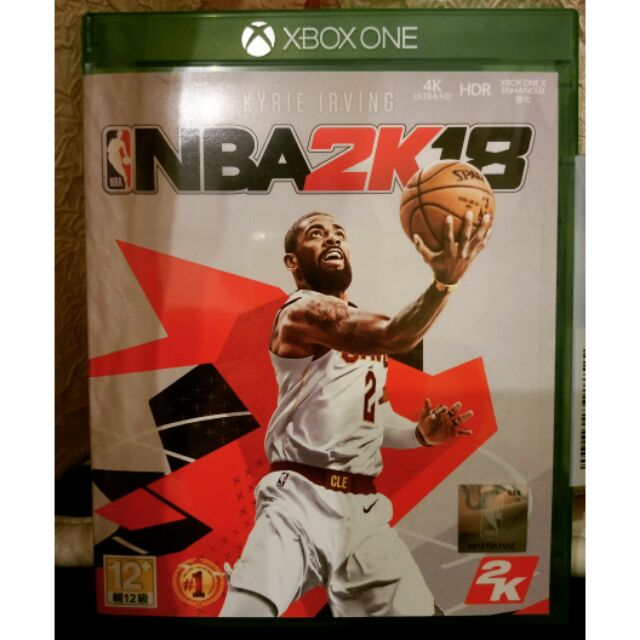 二手 XBOX ONE NBA 2K18