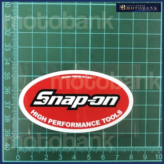 [MOTOBANK] Snap-on(8cm) 立體 防水 機車貼紙 車身貼 E00840