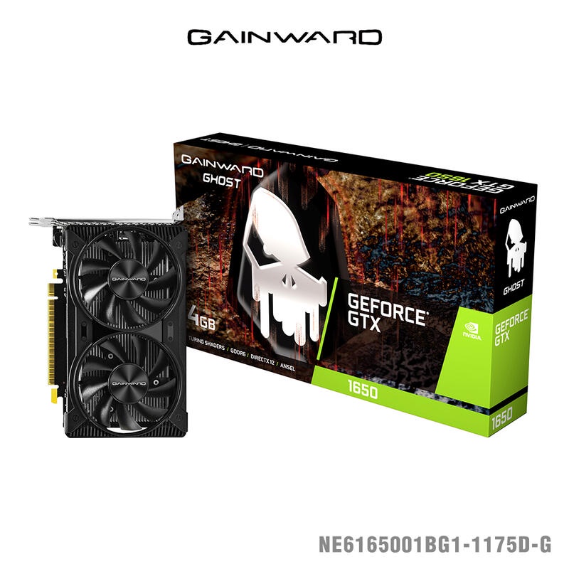 GAINWARD耕宇 GeForce GTX1650 D6 GHOST 4GB 顯示卡 三年保固