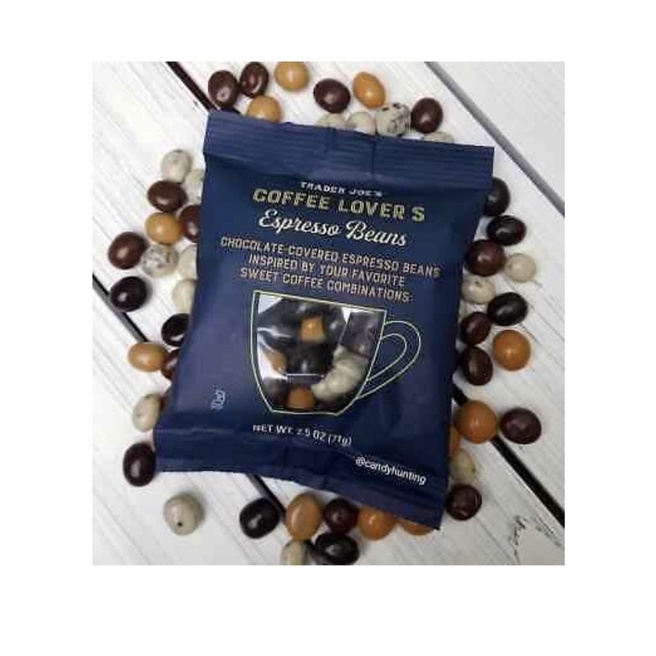 Trader Joe's Coffee Lover's Espresso Beans☕️ #濃縮咖啡豆巧克力 #巧克力豆