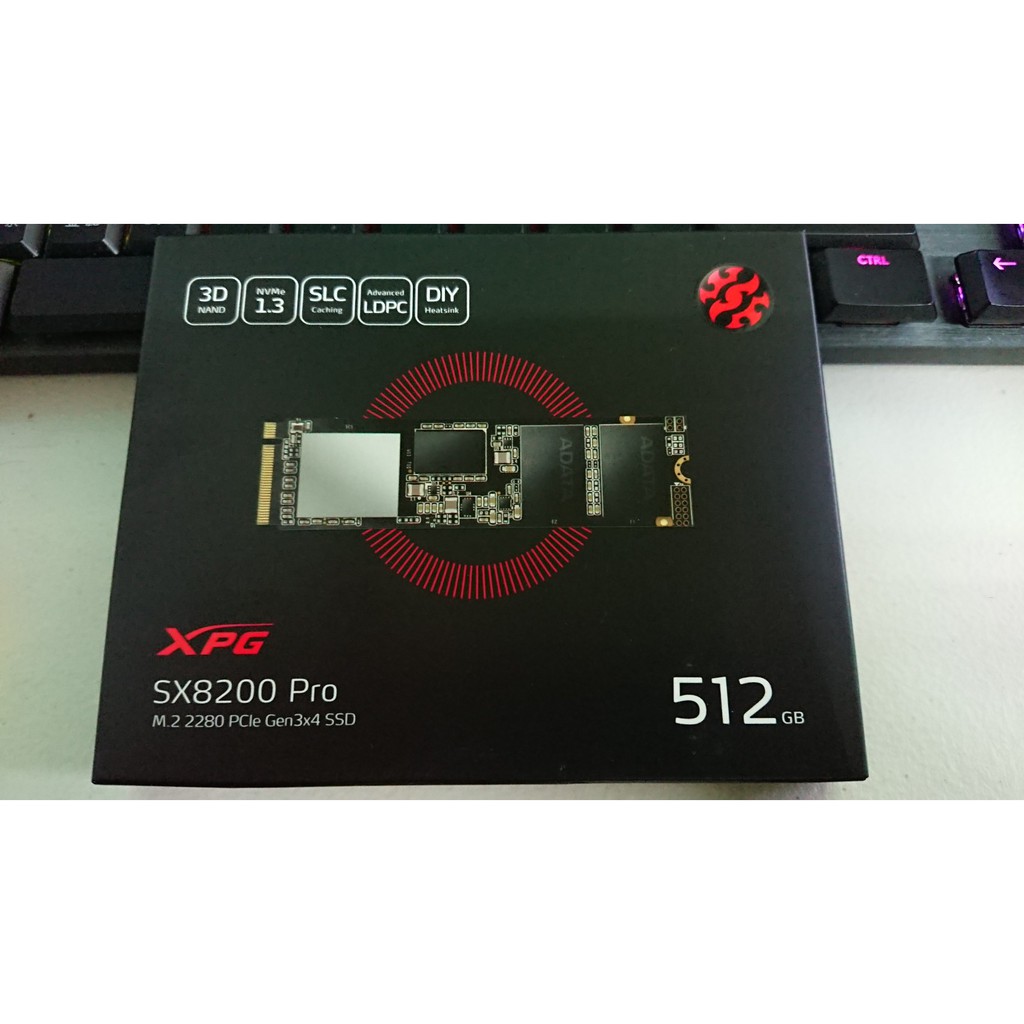 全新 ADATA威剛 SX8200PRO 512G M.2 PCIE XPG 五年保