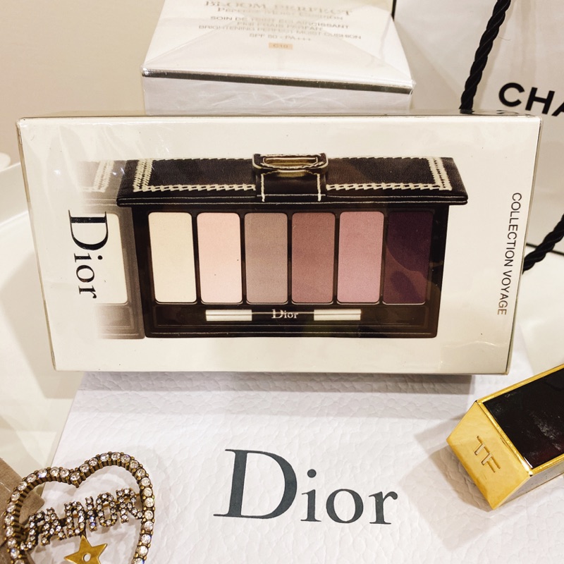 Dior Detective Chic Eye Palette迪奧6色眼影盤含打亮Dior手拿包款眼影全新