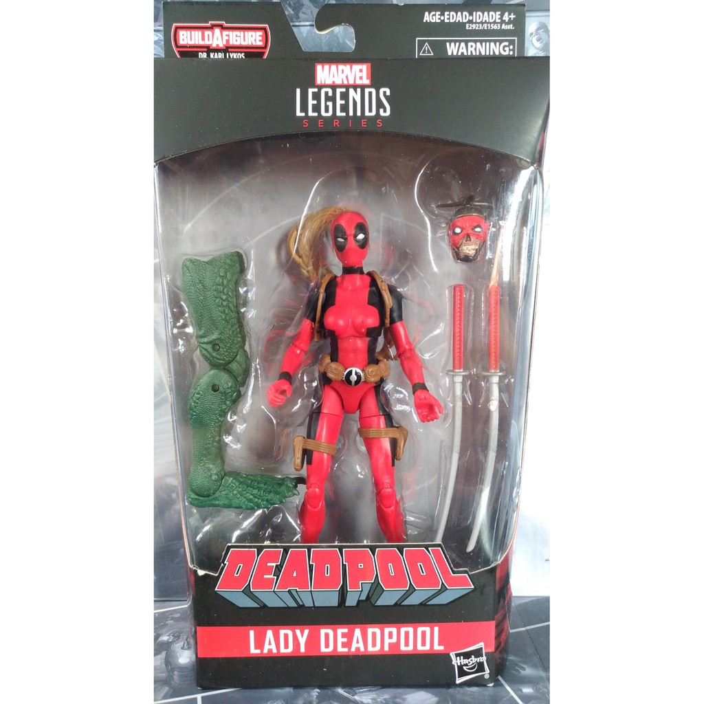 Marvel Legends 2018年 X戰警  SAURON 系列: 女死侍 Lady Deadpool