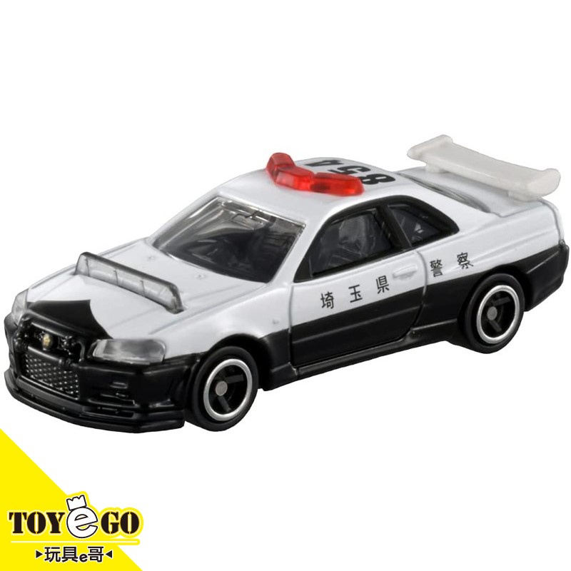 TOMICA #01 日產 SKYLINE GTR 埼玉縣警察 警車 再到貨無新車貼 玩具e哥 17486