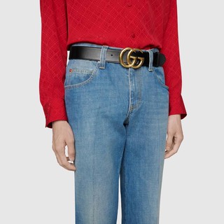 GUCCI復古造型女用皮帶