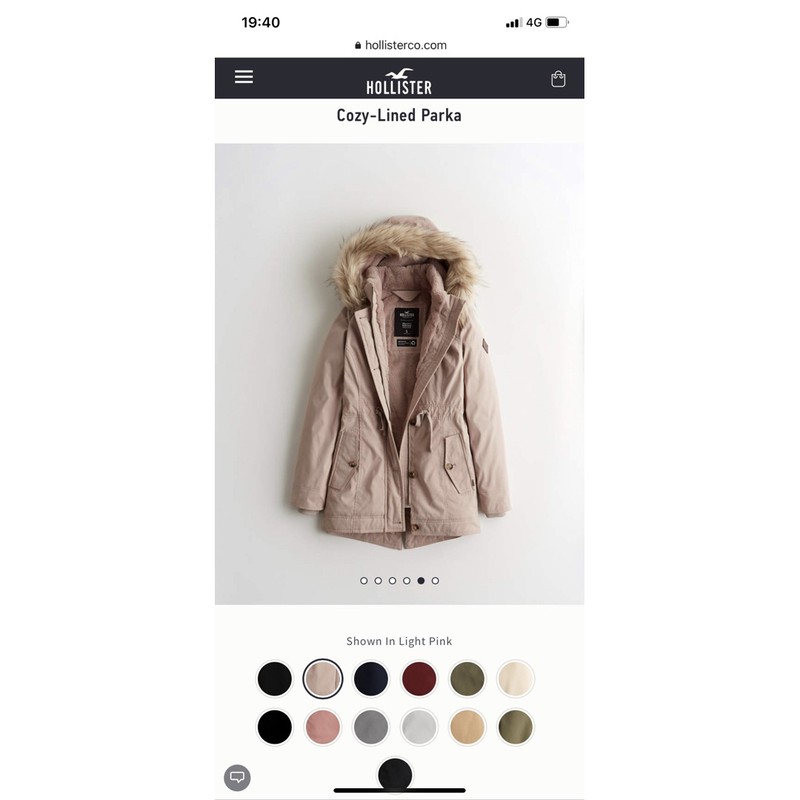 cozy lined parka hollister