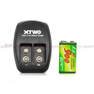 《動力屋》GN 奇恩 9V鋰電池專用充電器 XTWO(不含電池) BSMI:R3B104