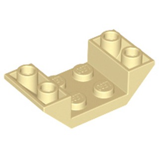 LEGO 樂高 零件 4871 砂色 米色 雙邊反斜面磚 45° 4x2 6139363