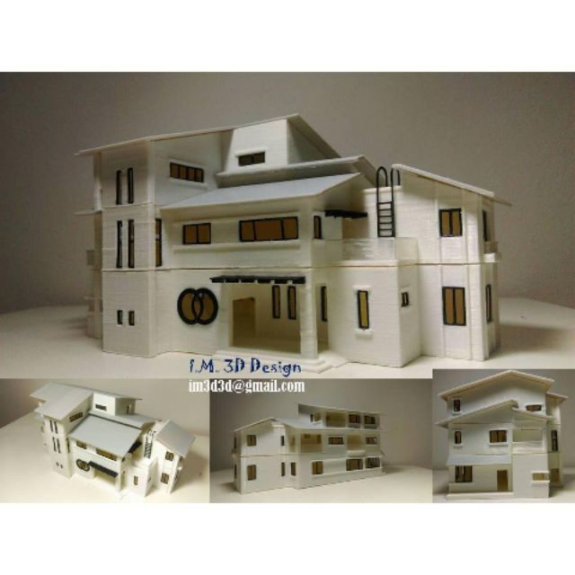 平價3d列印代工房屋模型建築模型農舍模型家具模型建築客製化禮物禮品 蝦皮購物