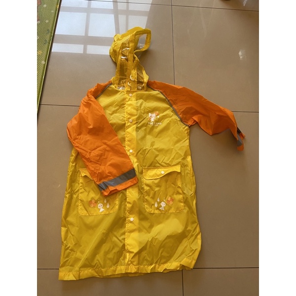 （二手）兒童兩件式雨衣 衣標130