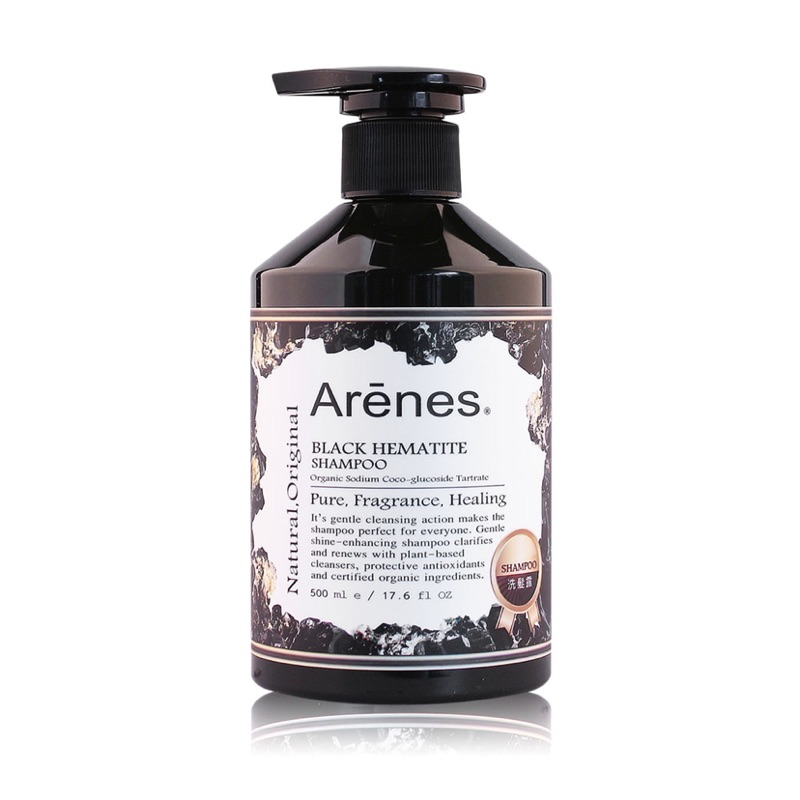 現貨🌚Arenes能量黑曜石舒活奇蹟洗髮露 500ml