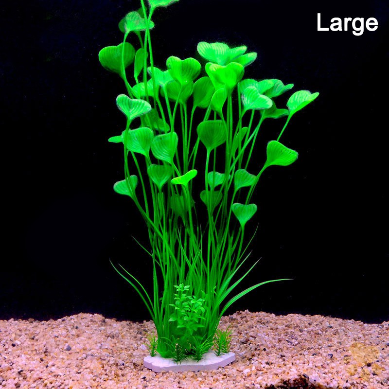 咕嚕館模擬水草水族箱造景蓮浮草魚缸裝飾塑料假草 蝦皮購物