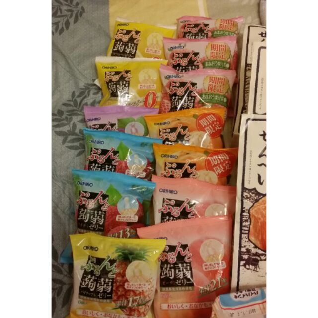 日本零食 ORIHIRO 果汁蒟蒻 擠壓式果凍 每包6入 現貨