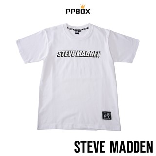 Steve Madden 立體LOGO 厚磅短T 上衣 T恤【SM_80455】T-Shirt 短袖 棉衣 棉短袖 衣服