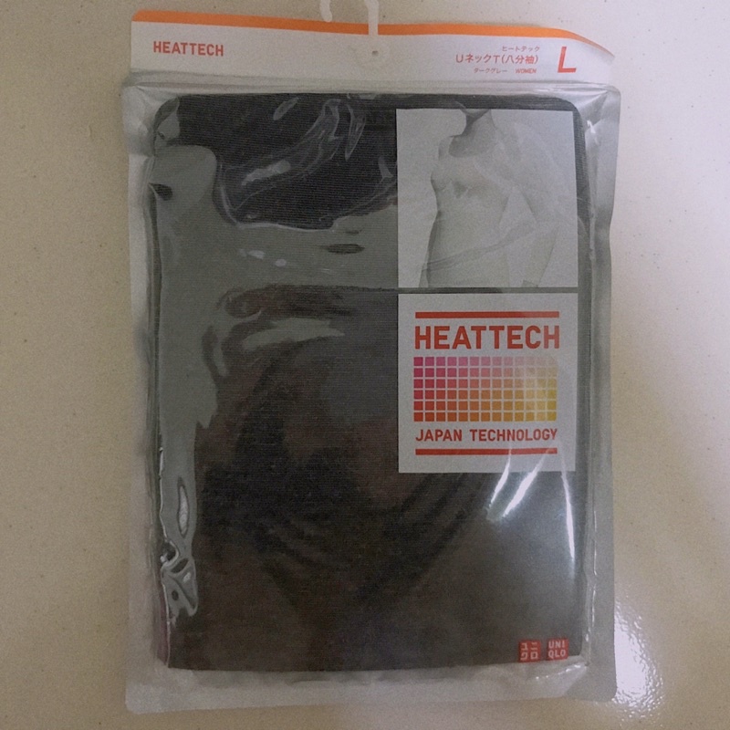 現貨 Uniqlo U領 8分袖 女款 Heattech 發熱衣