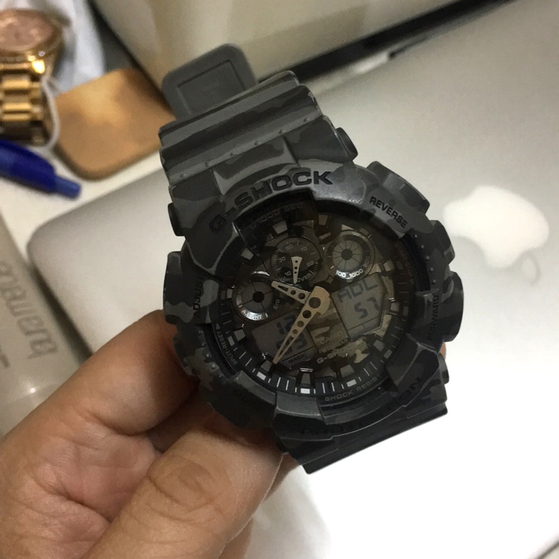 G Shock 迷彩錶 蝦皮購物