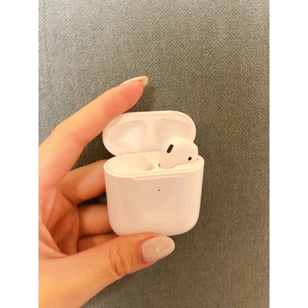 AirPods 2 二手  右耳+無線充電盒 附紙盒、傳輸線 #二代