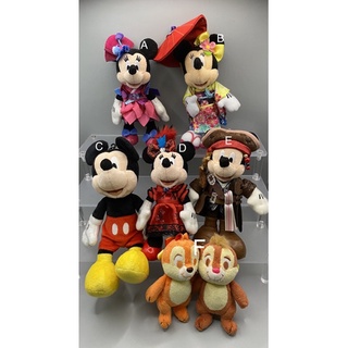 日本帶回迪士尼正版 米奇 米老鼠 米妮 和服 東京迪士尼 慶祝 早期 吊飾 別針 夏季 加勒比海 海盜奇奇蒂蒂