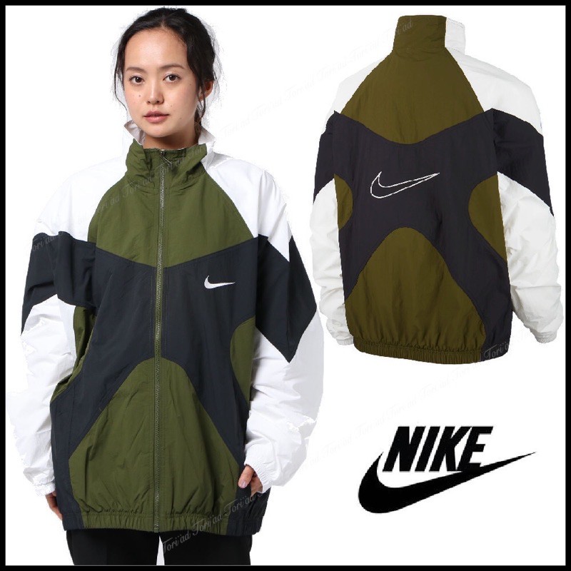 【吉米.tw】現貨 Nike Sportswear 軍綠 風衣外套 BV5211-331 H-1