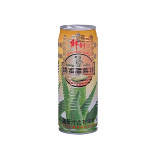 半天水鮮剖 蜂蜜蘆薈汁 [箱購]520ml x 24【家樂福】