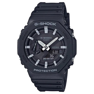【CASIO卡西歐】G-SHOCK系列 指針/數位雙顯電子錶(GA-2100-1A)實體店面出貨