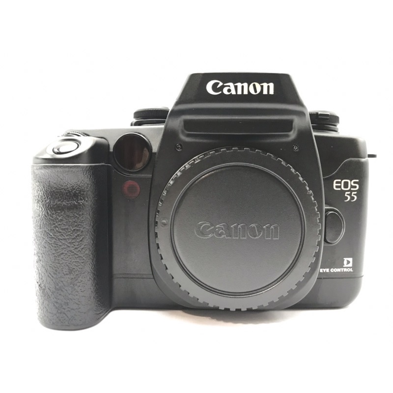 佳能 Canon EOS-55 底片單眼相機 眼控對焦 傳統底片單眼機身 黑機 (2個月保固)
