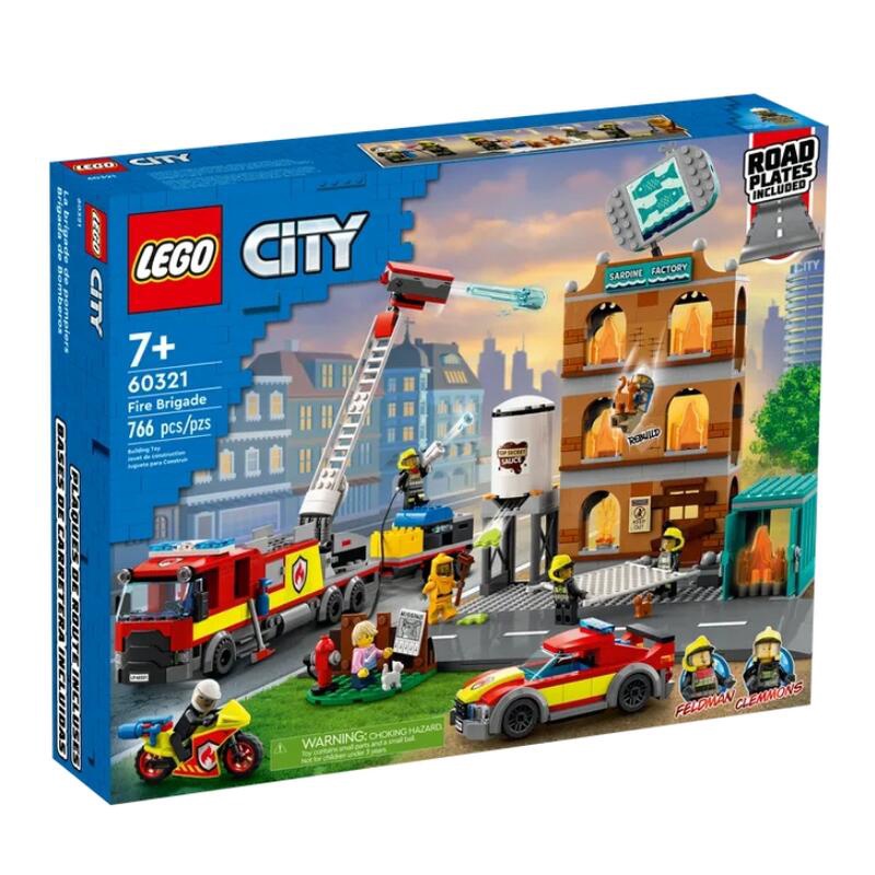 汐止 好記玩具店 LEGO 樂高積木 城市City 系列 60321 消防隊 新品