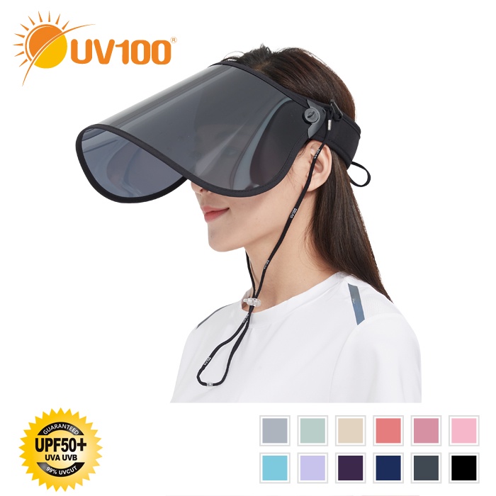 【UV100】 防曬 抗UV-遮陽捲收美容面罩(MC91341) 美顏罩