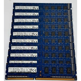 SK hynix 4G 1RX8 PC3L - 12800U (桌上型DDR3 1600 低電壓)