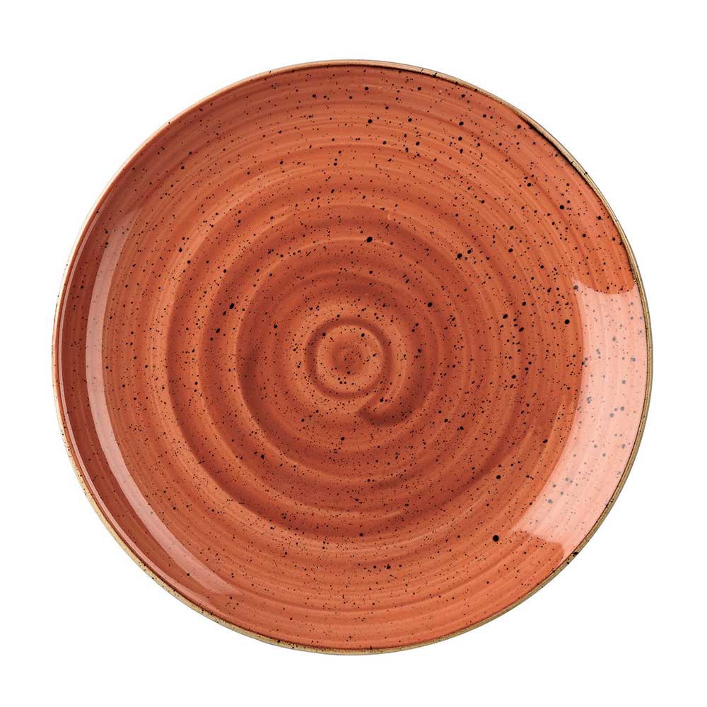 英國CHURCHiLL-點藏系列-彩橘色 32cm 圓形主餐盤
