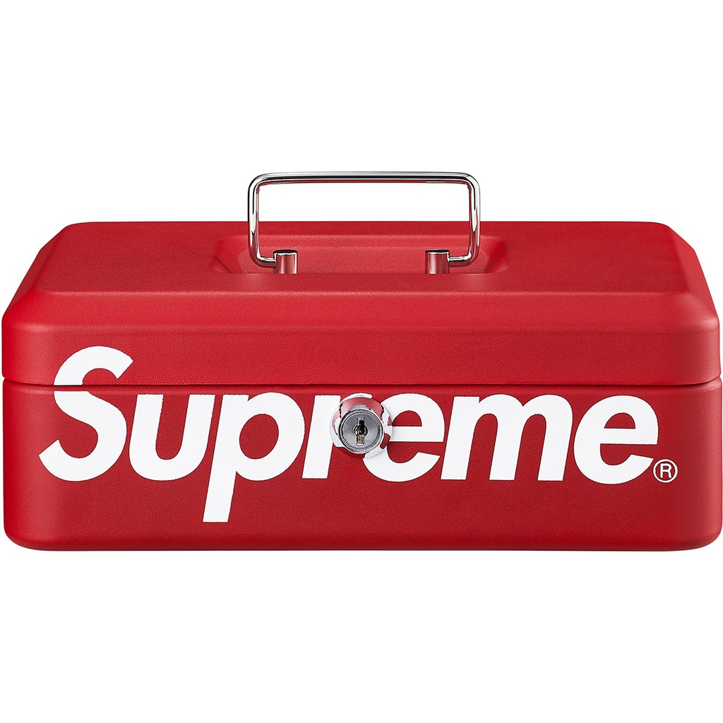 【紐約范特西】預購 SUPREME Lock Box Red 紅色鐵盒 工具箱