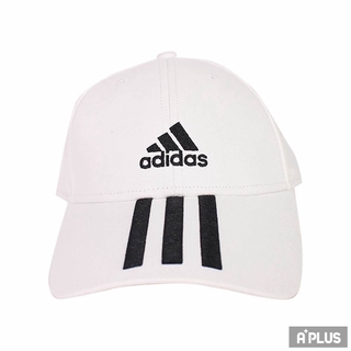 ADIDAS 男女 BBALL 3S CAP CT 防曬 遮陽 純棉 鴨舌帽-FQ5411