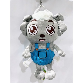 結束營業出清【林口泡泡的店】正版 喜羊羊 小灰灰 後揹包 手提 登山 後背 揹包 郊遊 玩偶 娃娃 抱枕 收納