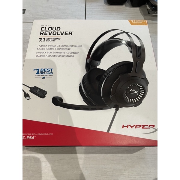 九成新HyperX Cloud Revolver 7.1電競耳機