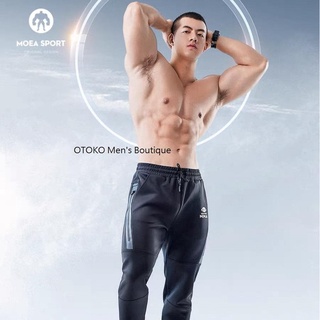 【OTOKO Men's Boutique】MOEA SPORT 墨立方:特種部隊訓練運動健身長褲／黑色(台灣獨家代理)