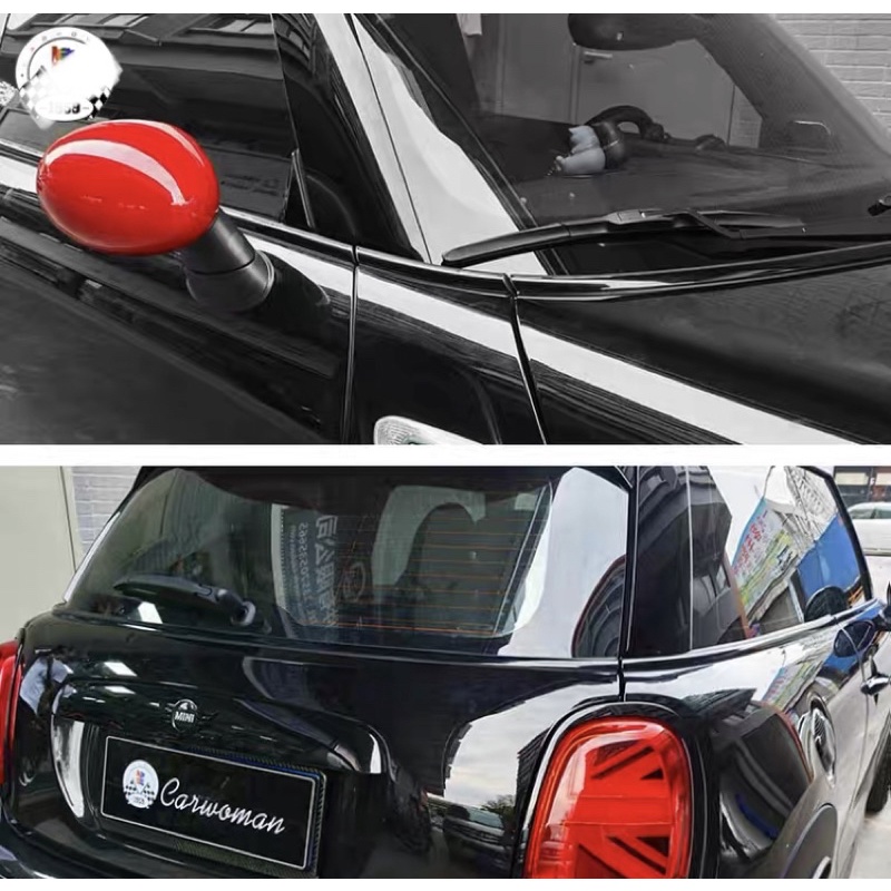 MINI COOPER COUNTRYMAN R56 R60 F56 F55 F54 F60 黑邊 車窗 窗戶 黑化窗框