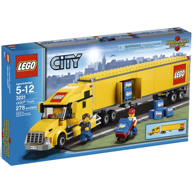 【GC】LEGO 3221 City Traffic LEGO Truck 樂高卡車