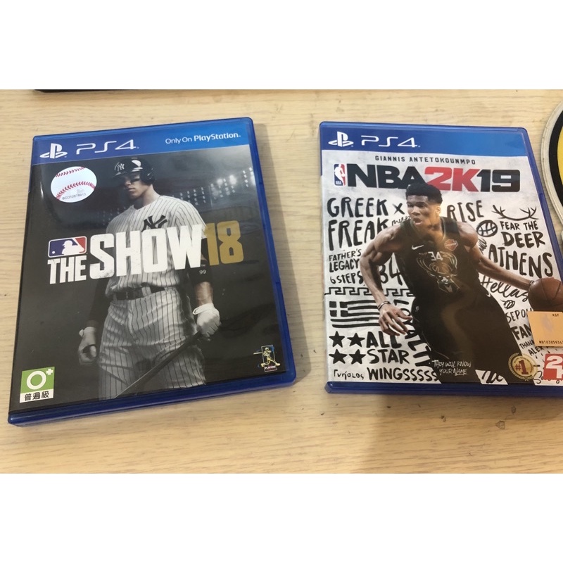 NBA2K19 PS4 中文版&amp;The show18