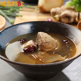 【城市野炊】養身麻油雞湯(420g+-10%/包) 湯 養身湯 麻油雞 調理包 料理包 加熱即食 調理