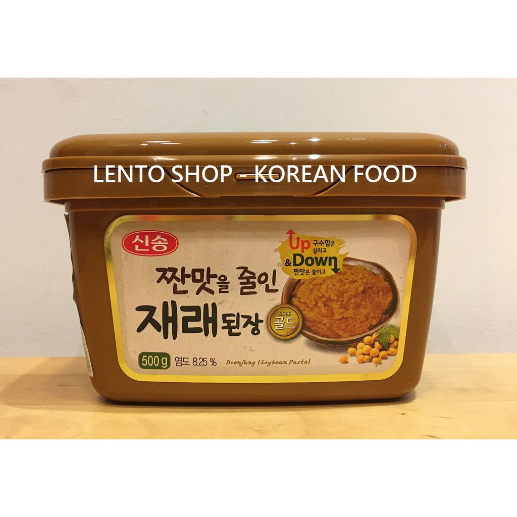 LENETO SHOP - 韓國新松  味噌醬 味增醬 大醬 된장 Doenjang Miso 500克