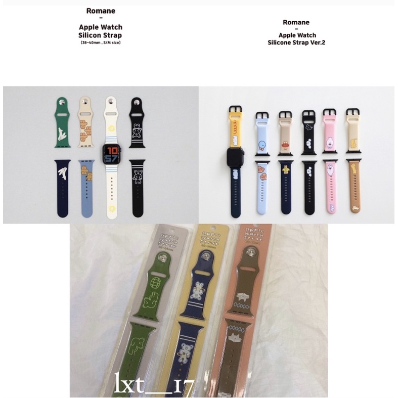 現貨✨ ROMANE Apple Watch 三星 SAMSUNG 錶帶 13款 韓國正品🇰🇷