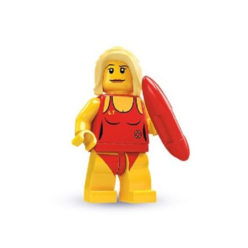 《香G陳》LEGO 8684 8號 女救生人員 Series 2（全新未拆）